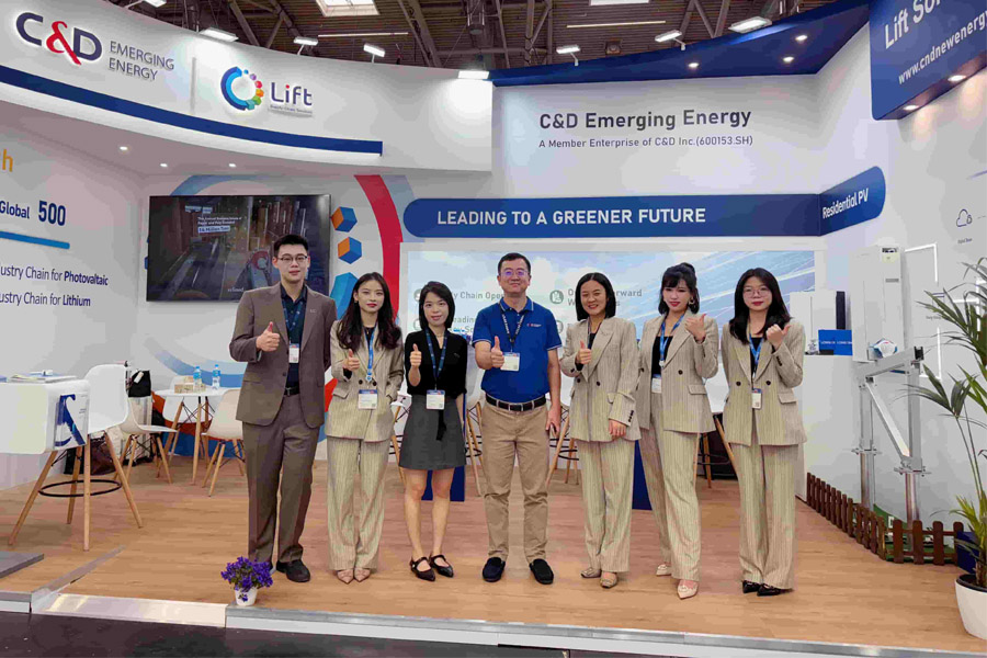 aufregende Neuigkeiten! Xiamen C&D Emerging Energy glänzt auf der Intersolar Europe und entwirft einen Entwurf für eine „kohlenstofffreie“ Zukunft