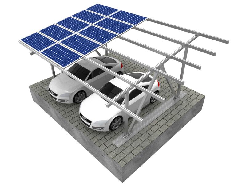 Solar-Aluminium-Carport-Montagesystem